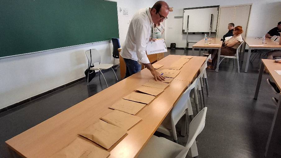 Imagen del examen de la OEP SAS 2025.